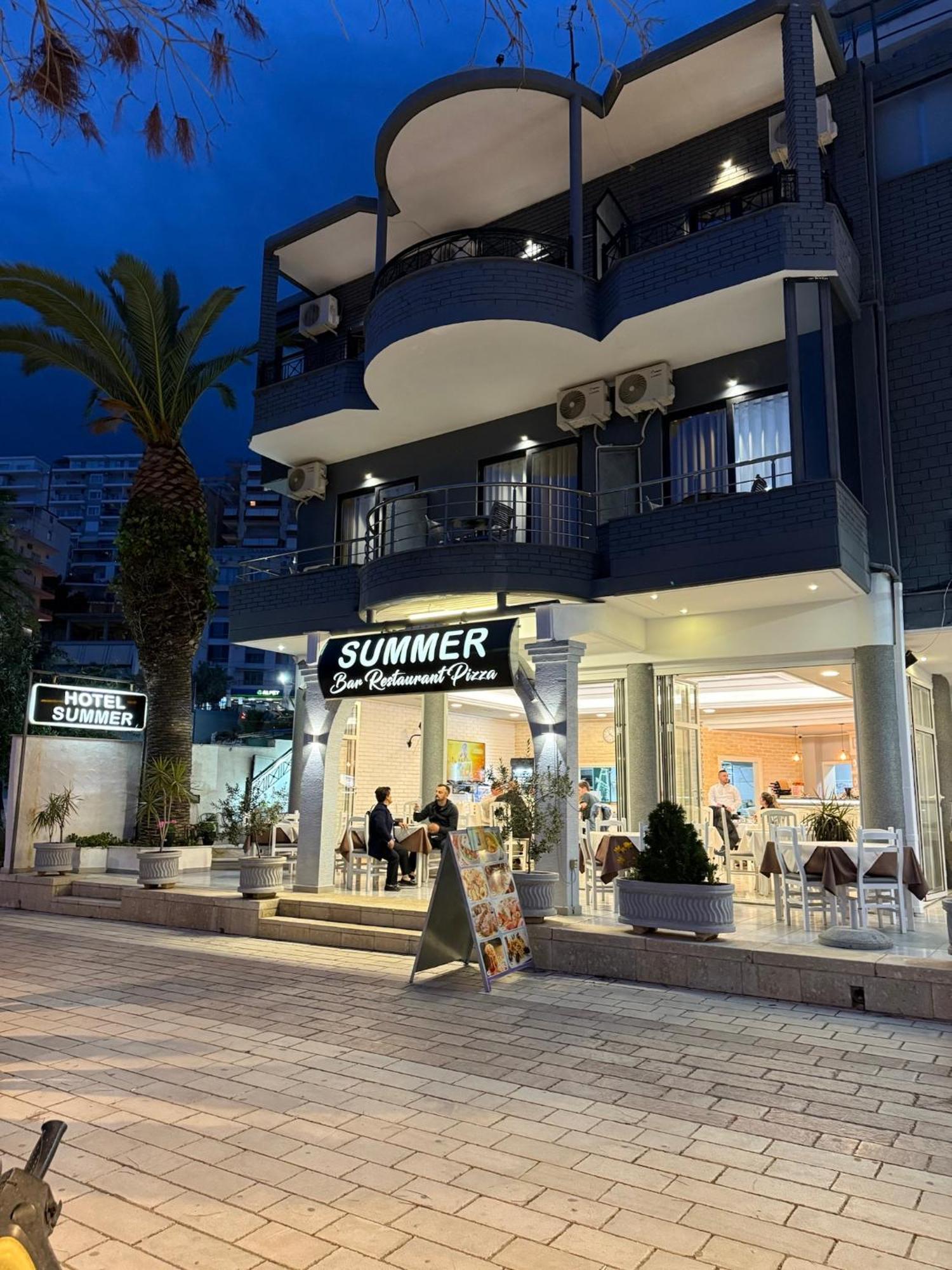 Hotel Summer Sarande Exterior photo